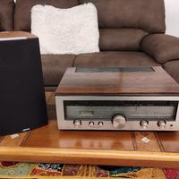 Sintoaplificatore Luxman con diffusori Jamo