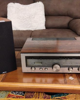 Sintoaplificatore Luxman con diffusori Jamo