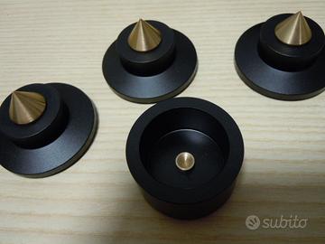 Set di 8 punte e sottopunte per diffusori acustici