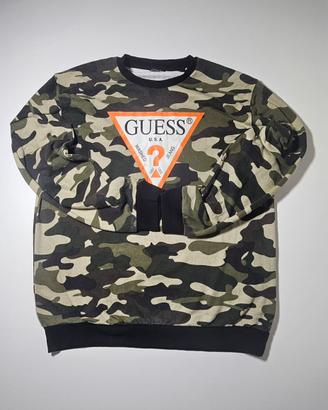 Felpa Guess Camouflage Uomo/Ragazzo – Taglia 16