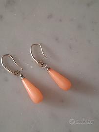 Acc Bijoux Vintage Orecchini Rosa