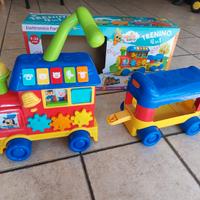 Lisciani Giochi- Carotina Baby Trenino 4 in 1