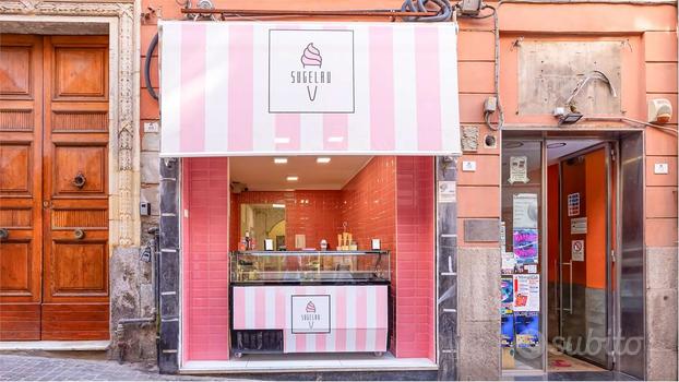 Attività di gelateria in centro