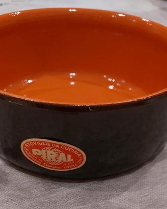 12 Terrine Vintage Piral terracotta ciotole forno