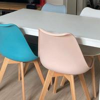 Sedie stile scandinavo da pranzo