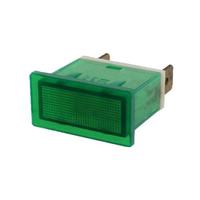 Spia 24 Volt rettangolare per ciclomotori epoca