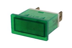 Spia 24 Volt rettangolare per ciclomotori epoca