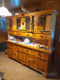 Credenza legno massiccio