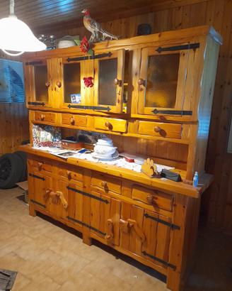 Credenza legno massiccio