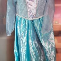 Vestito Frozen con accessori