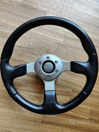 Volante originale Momo pelle nera 350mm