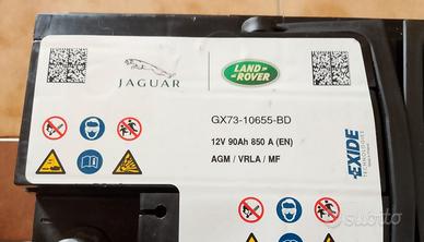 Batteria Exide 90ah 850a AGM/VRLA/MF Jaguar Land r
