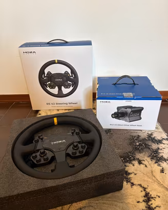 MOZA R12 V2 Direct Drive + Volante RS V2