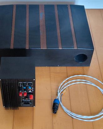 subwoofer passivo Nashville CS e ampli