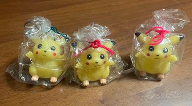 3 portachiavi pikachu vintage