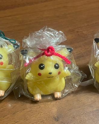 3 portachiavi pikachu vintage