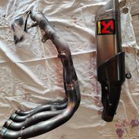 scarico akrapovic r1 15-24 full Titanium 