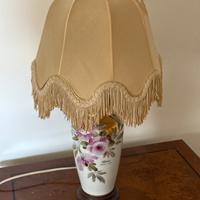 Lampada Vintage Roualtier decorata a mano