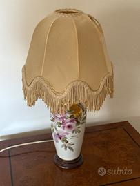 Lampada Vintage Roualtier decorata a mano