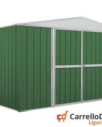 Box in lamiera di Acciaio 360x260cm 9mq verde