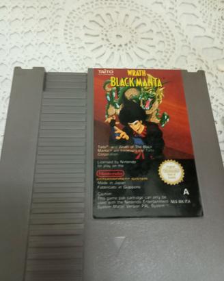 Wrath Black Manta. Nintendo 8 bit