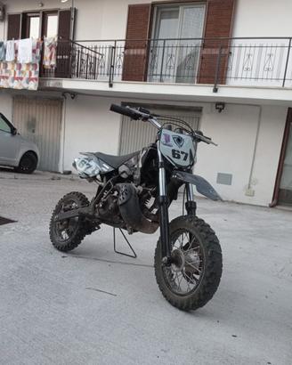 Minimoto da cross Nitro 50cc