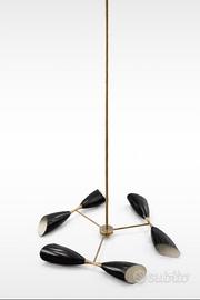 Lanpadario anni 60/70 stile Stilnovo
