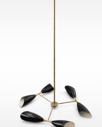 Lanpadario anni 60/70 stile Stilnovo