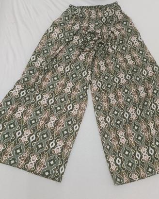 Pantaloni donna, vita elastica con tasche 