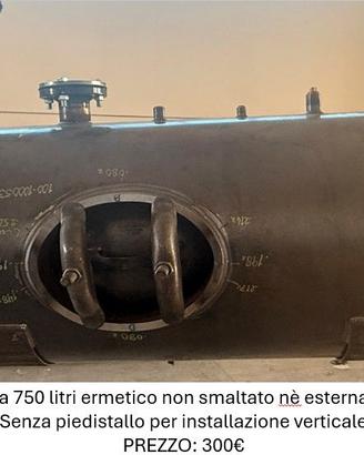Serbatoi ferro per liquidi