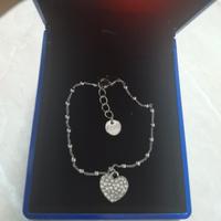 Bracciale Donna Placcato Argento, Regolabile, Brac