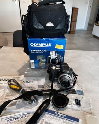 Olympus SP-550UZ  - Zoom 18x + Scheda xD 2GB+Borsa