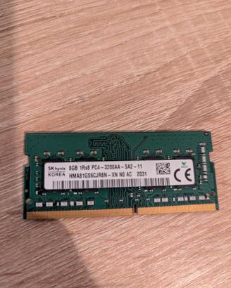 RAM SK Hynix 8GB - PC4 - Ddr4 - 3200 MHz - Ram09