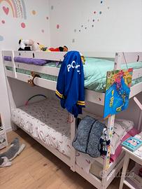 Letto a castello e materassi ikea