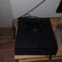 PS4 Pro 1TB Jet Black + Scatola + 9 Giochi