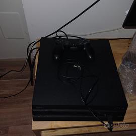 PS4 Pro 1TB Jet Black + Scatola + 9 Giochi
