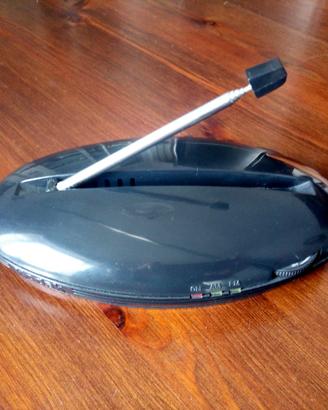 Radio a transistor FM/AM Kodak Galaxy Black nuova