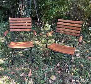 Sedie pieghevoli da giardino