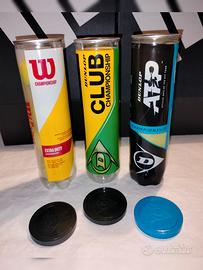 Lotto da tre tubi (contiene 12 palline da tennis)