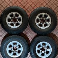 Cerchi e gomme mitsubishi pajero 2 serie