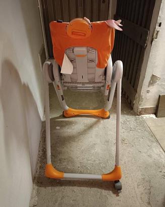 Seggiolone Chicco Polly2Start - Arancione Leone (d