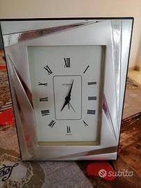 Orologio OTTAVIANI da tavolo in argento
