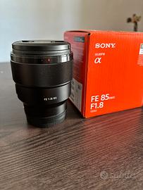Sony FE 85mm F1.8 pari al nuovo