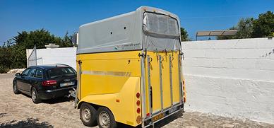 Trailer trasporto due cavalli 