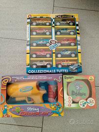 3 giochi nuovi-DOBBLE KIDS, 10 MACCHININE, STRINg