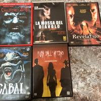 Lotto B di 5 dvd horror splatter