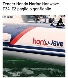 Gommone Honda Honwave