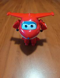 Personaggio Super Wings - Jett Trasformabile 