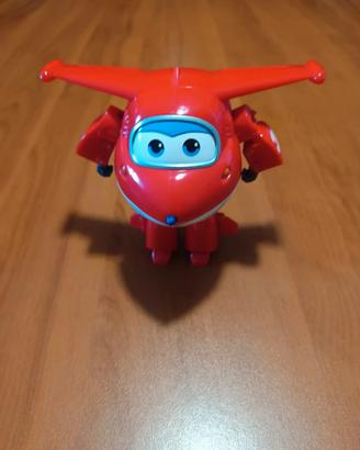 Personaggio Super Wings - Jett Trasformabile 