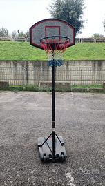 Canestro da basket con base